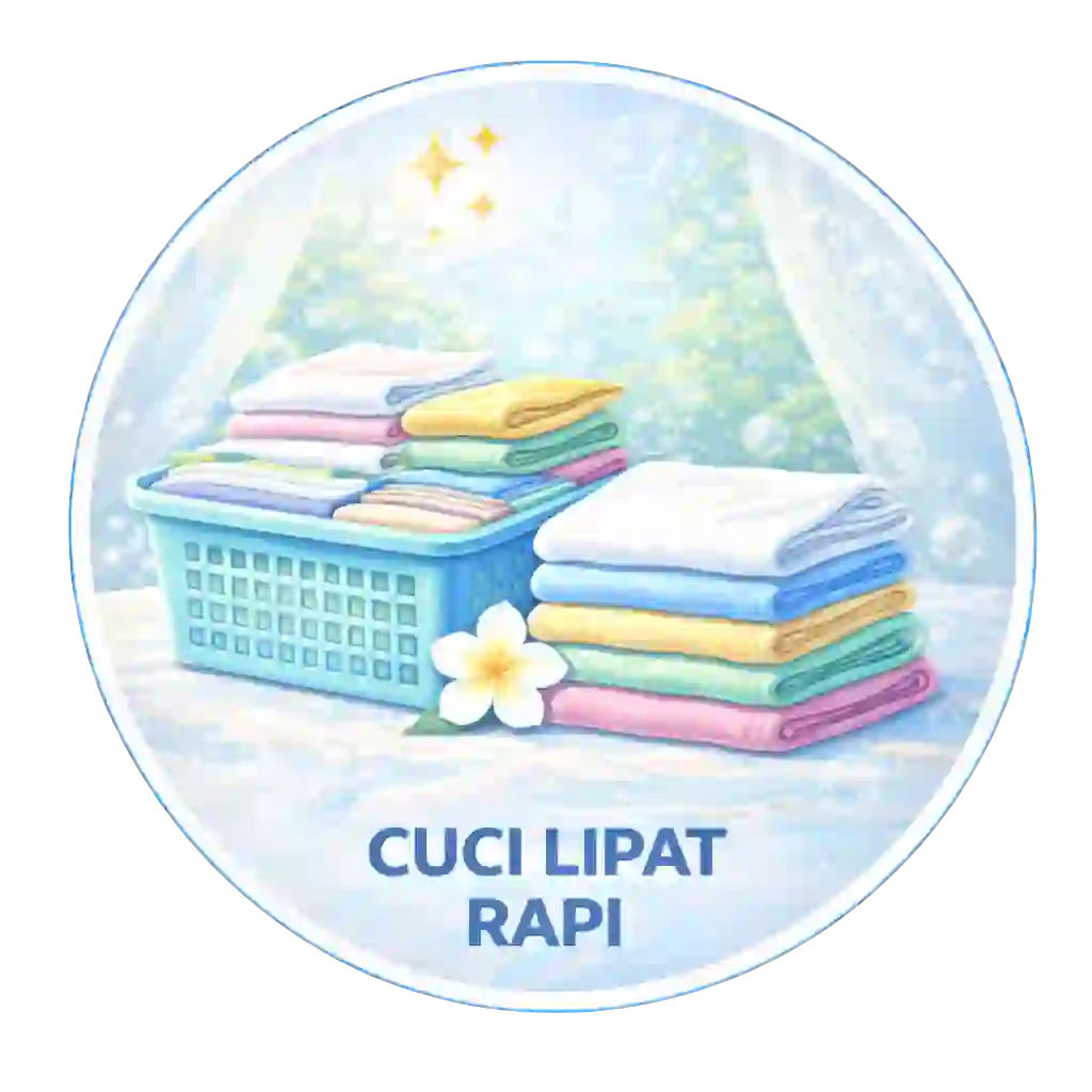 cuci lipat rapi