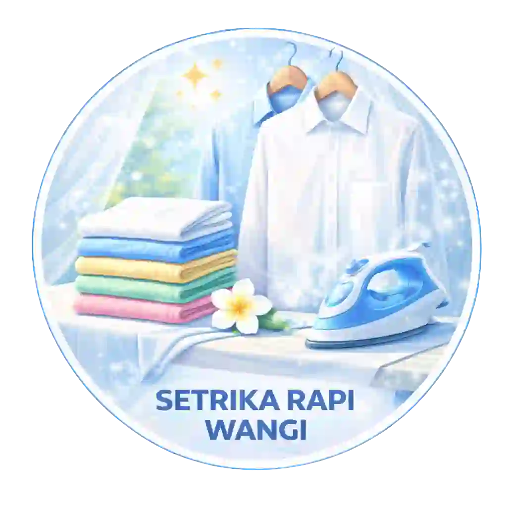 setrika rapi wangi